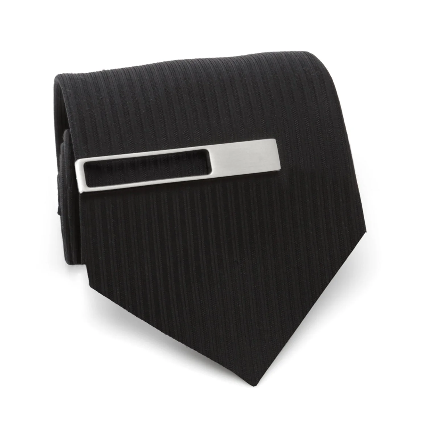 Die Cut Metal Stainless Steel Tie Clip - Image 4