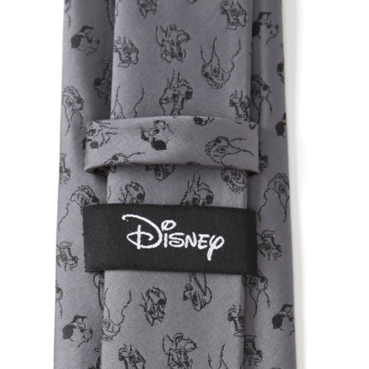 Disney Dogs Gray Men's Tie - Image 5