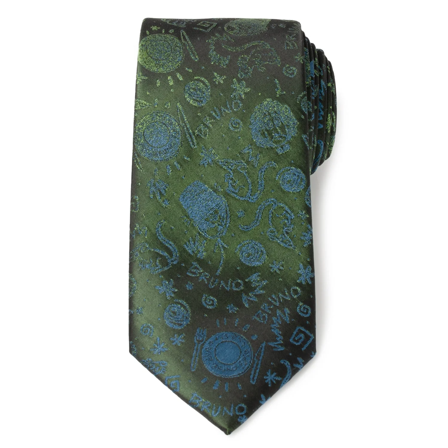 Disney Encanto Bruno Multi Black Men's Tie - Image 7