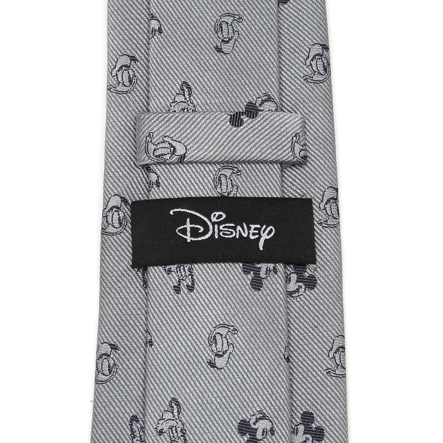 Disney Mickey and Friends Gray Men's Tie - Image 4