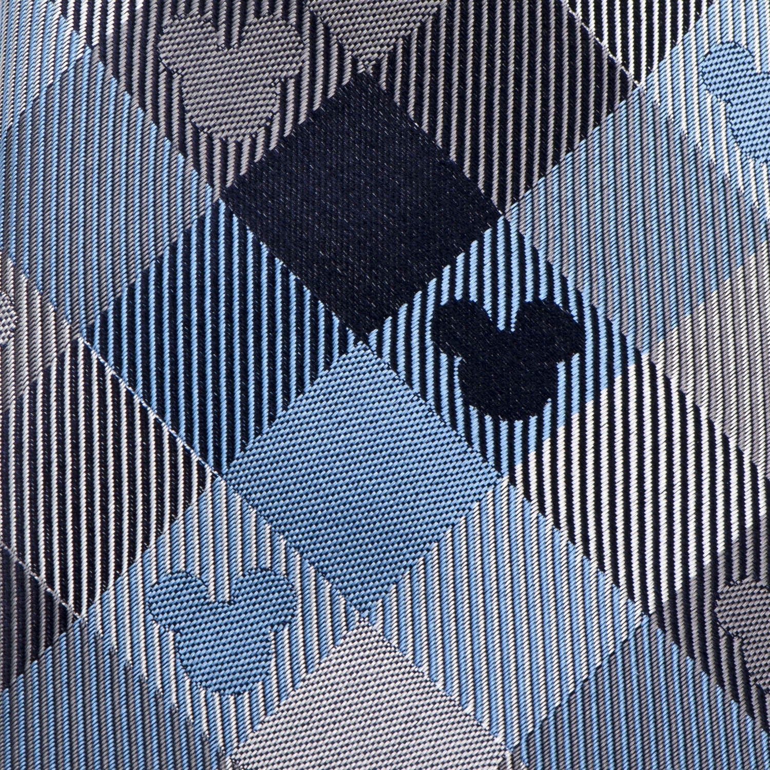 Disney Mickey Mouse Blue Plaid Mens Tie - Image 5