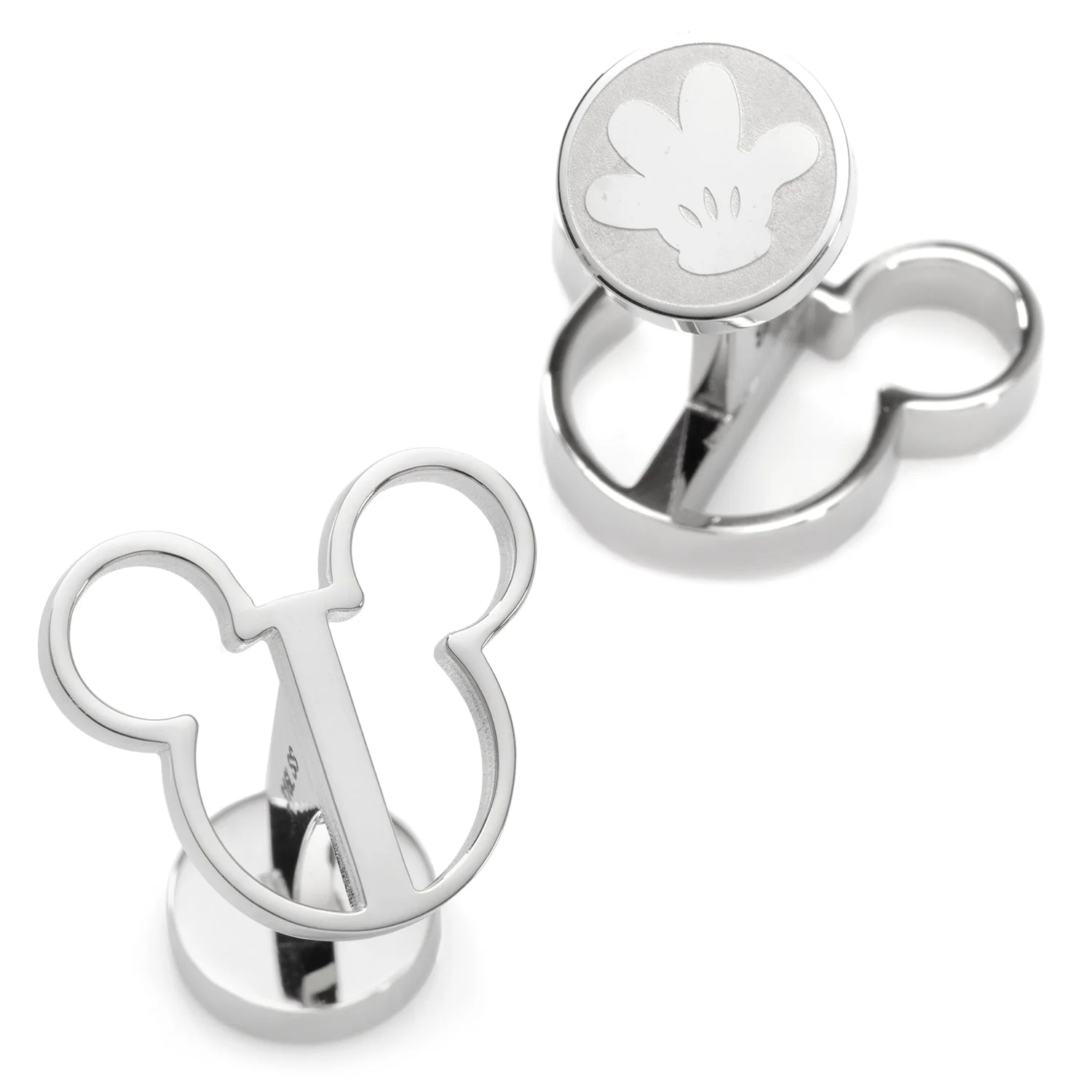 Disney Mickey Mouse Silhouette Cutout Cufflinks - Image 2