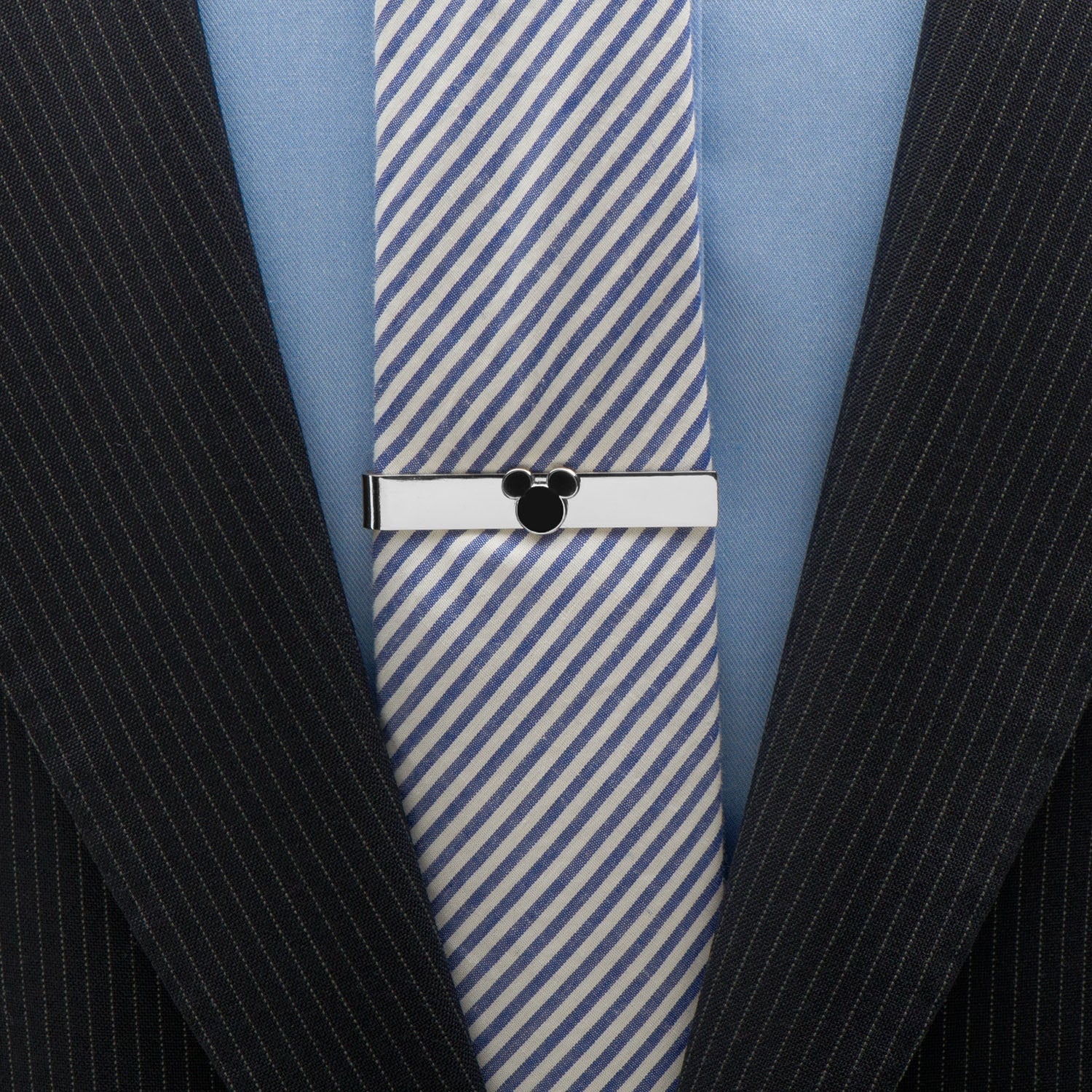 Disney Mickey Mouse Silhouette Tie Bar - Image 2
