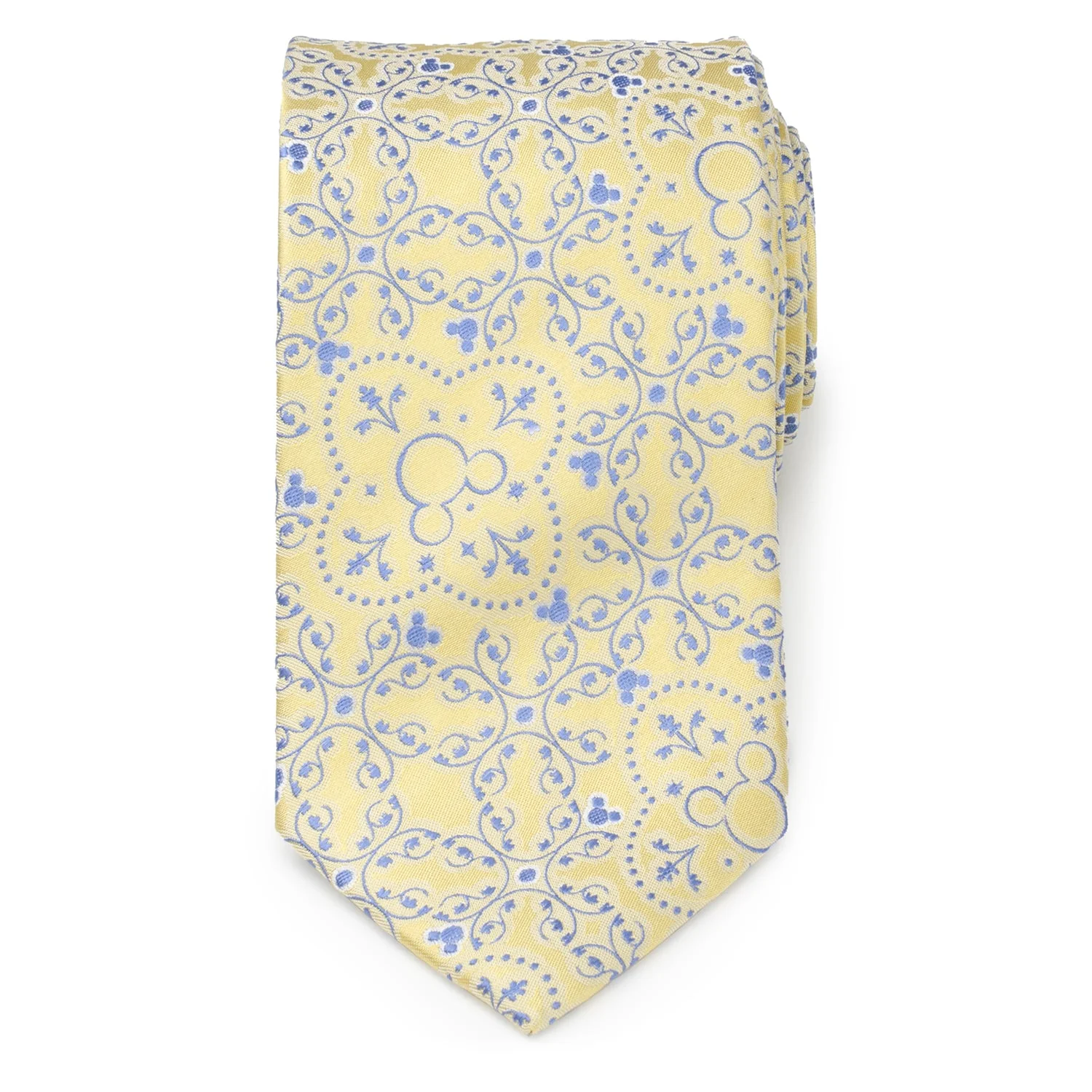 Disney Mickey Mouse Yellow Multi Men's Tie - Image 3