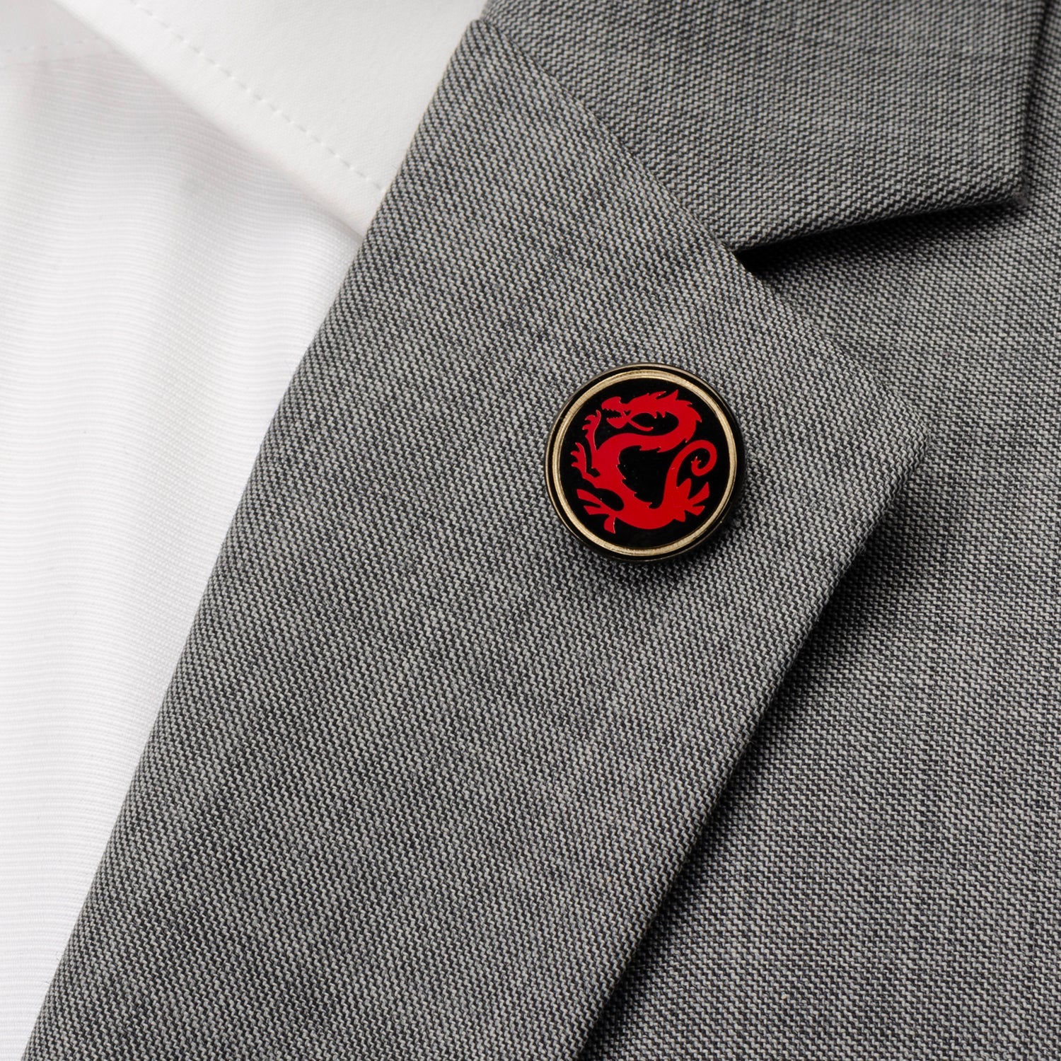 Disney Mulan Mushu Emblem Lapel Pin - Image 2