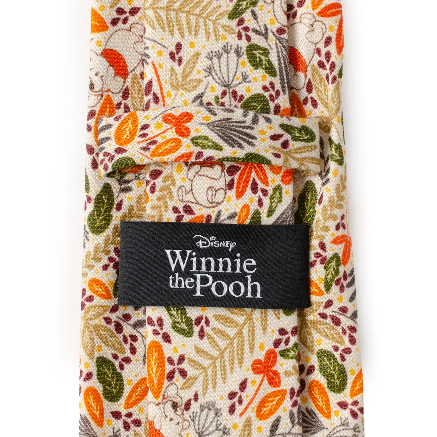 Disney Winnie the Pooh Tan Patterned Men's Tie - Image 5