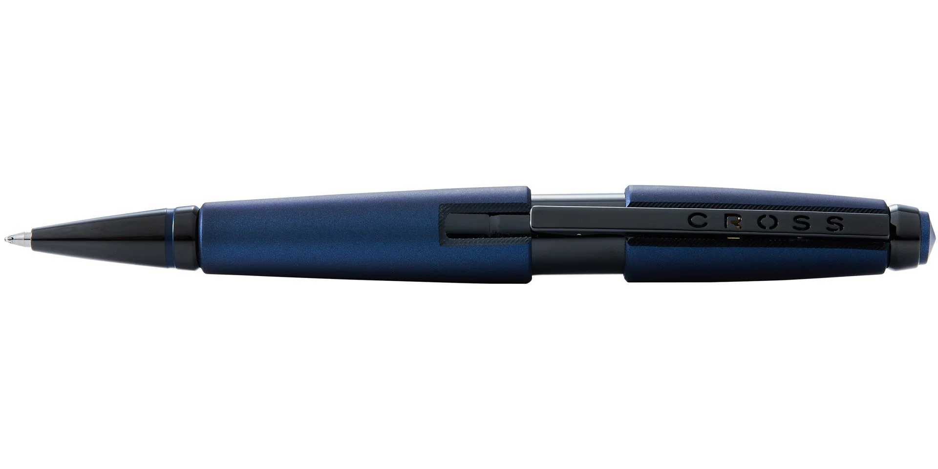 Edge™ Matte Blue Lacquer Gel Rollerball Pen - Image 3