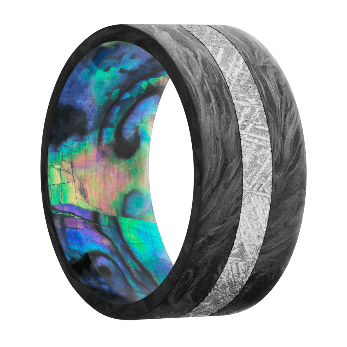 Forged Carbon Fiber + None Finish + Abalone