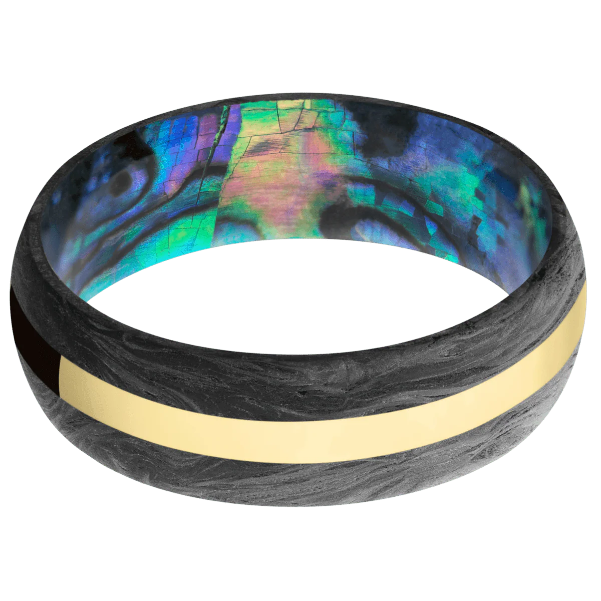 Forged Carbon Fiber + None Finish + Abalone - Image 3