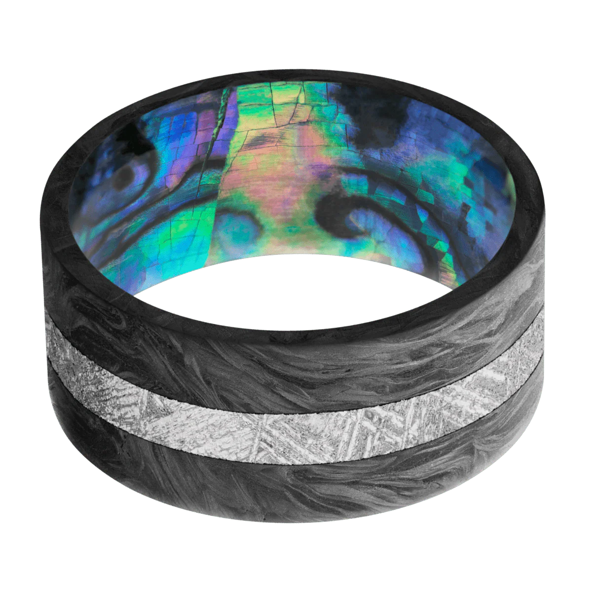 Forged Carbon Fiber + None Finish + Abalone - Image 3