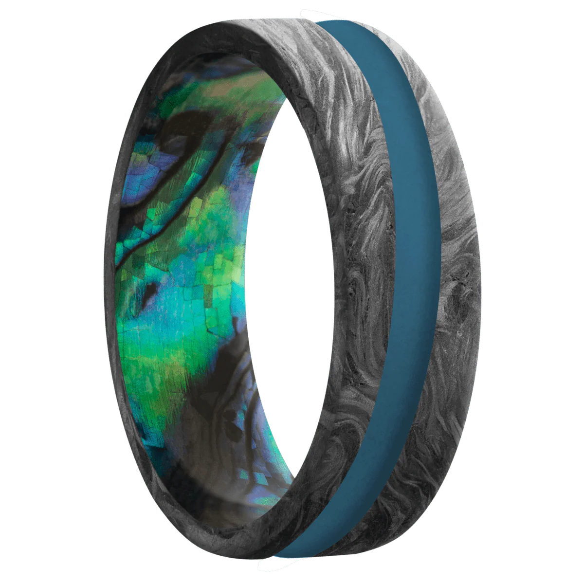 Forged Carbon Fiber + None Finish + Abalone