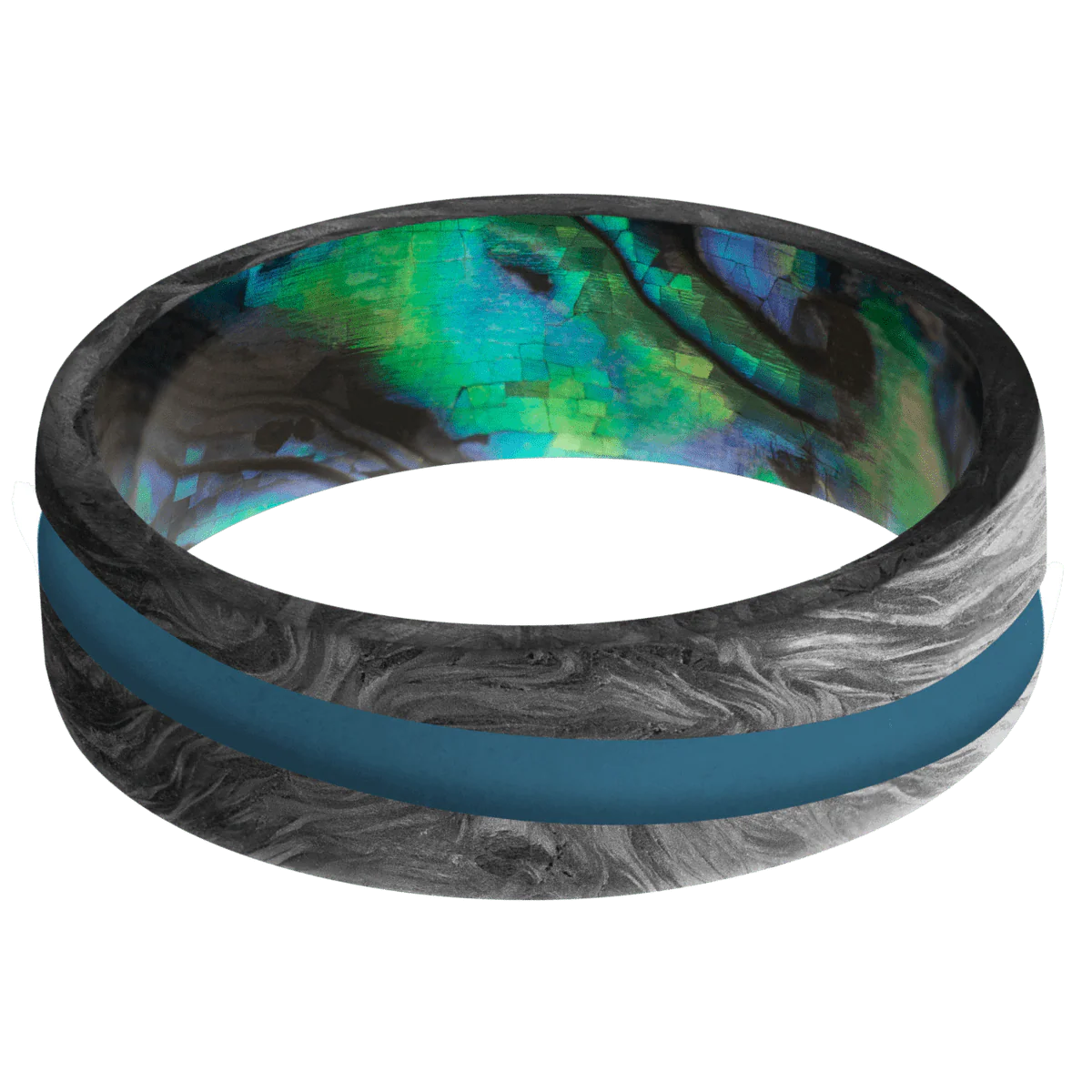 Forged Carbon Fiber + None Finish + Abalone - Image 3