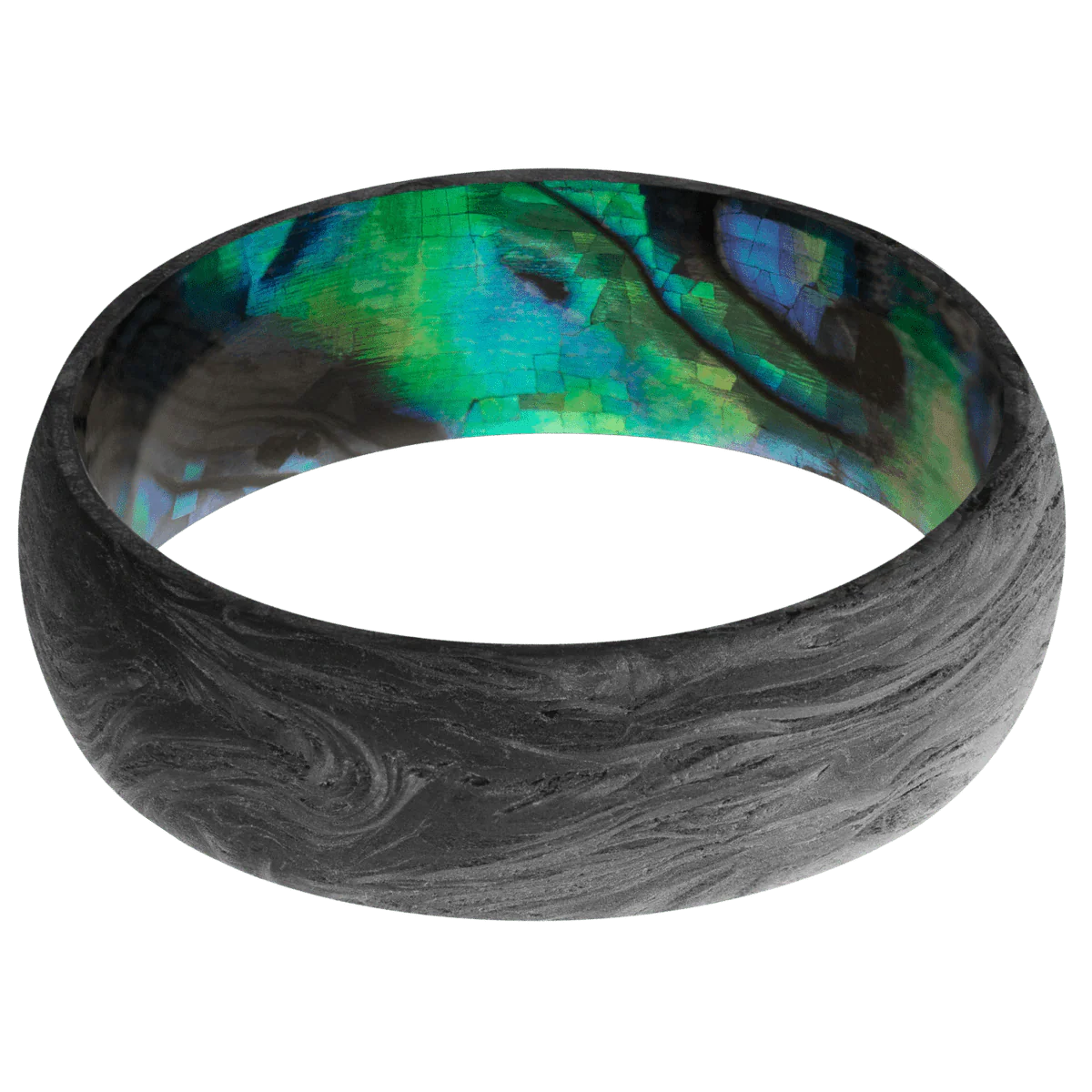 Forged Carbon Fiber + None Finish + Abalone - Image 3