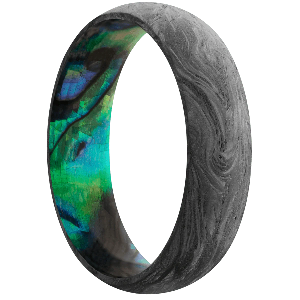 Forged Carbon Fiber + None Finish + Abalone