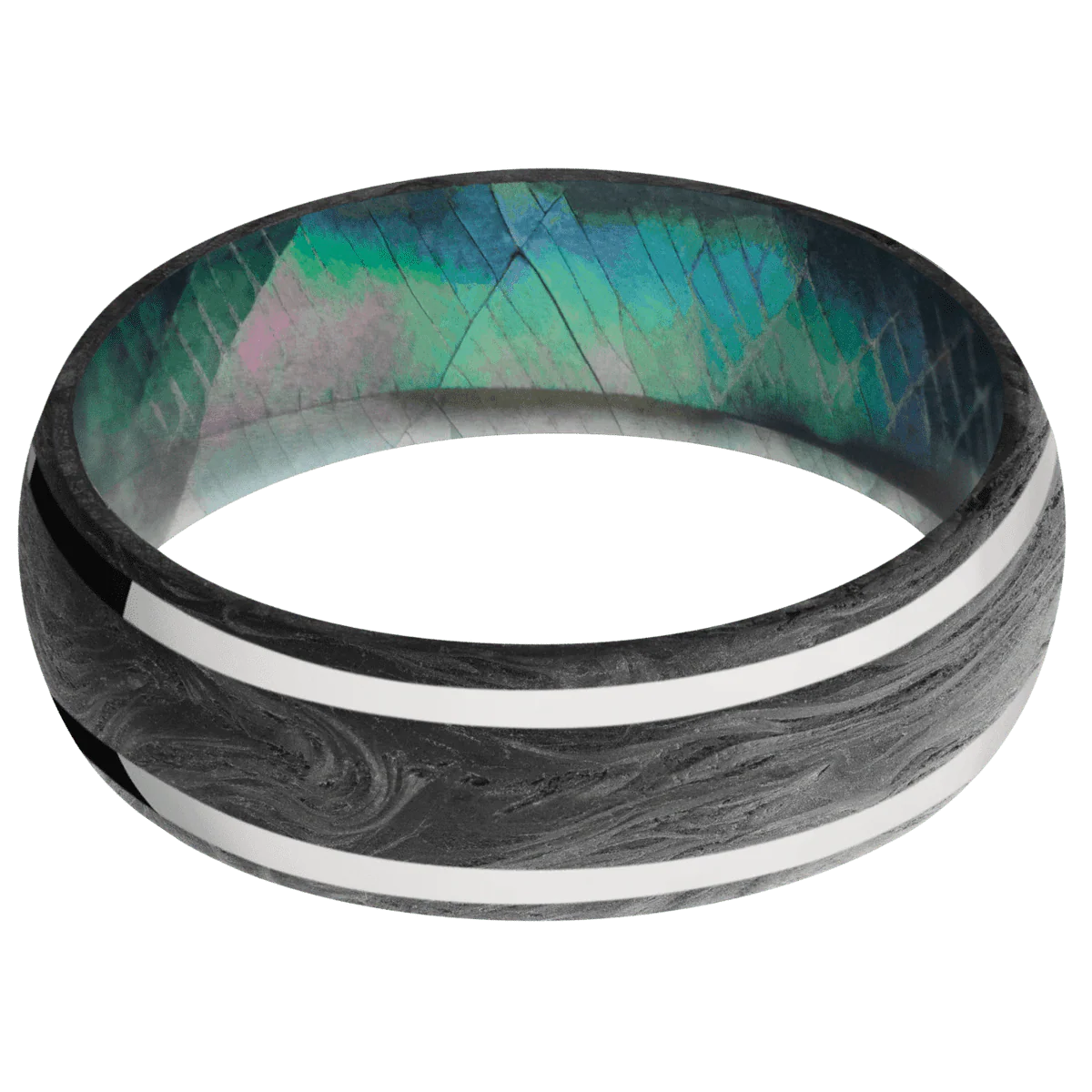 Forged Carbon Fiber + None Finish + Black Mother of Pearl - Image 3