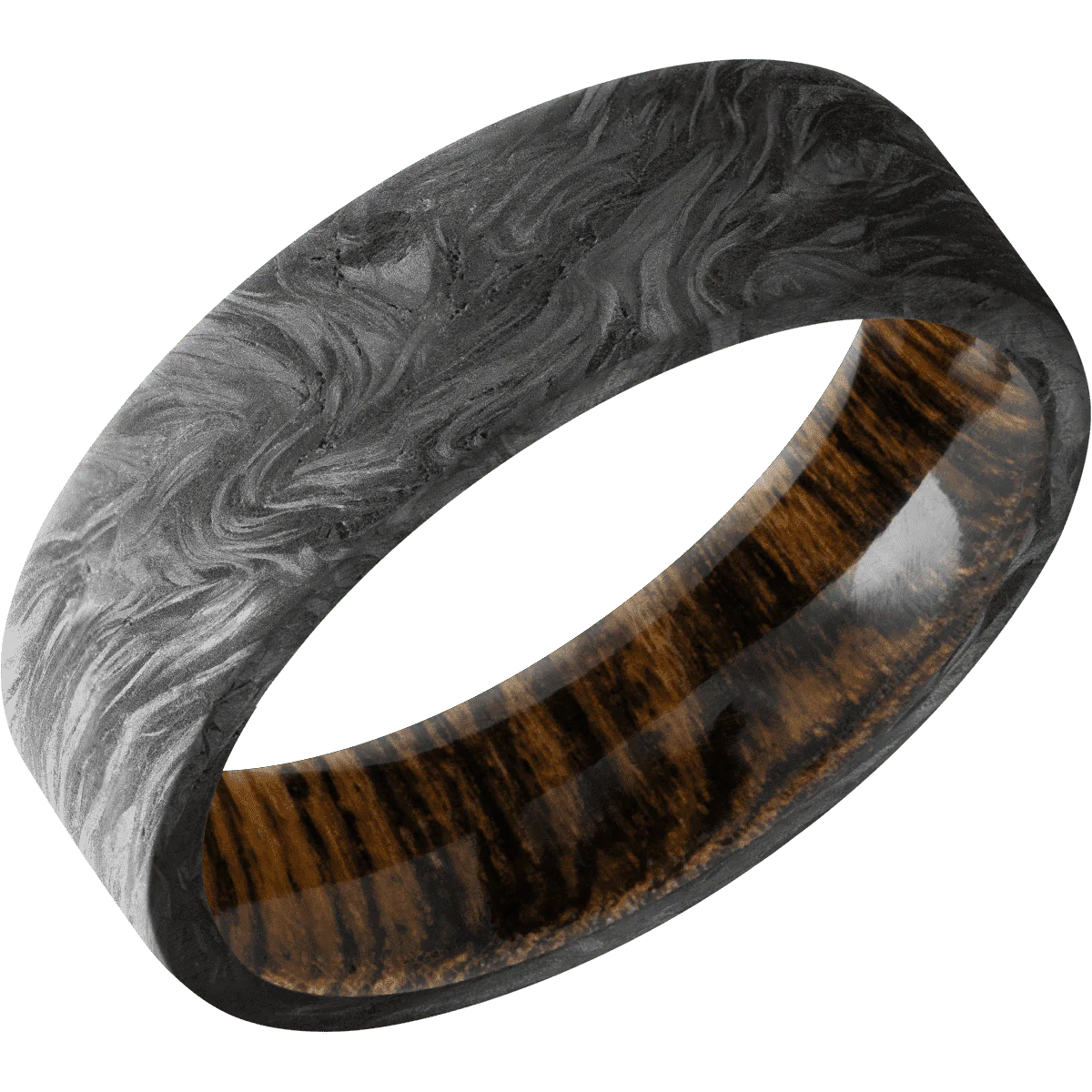 Forged Carbon Fiber + None Finish + Bocote - Image 2