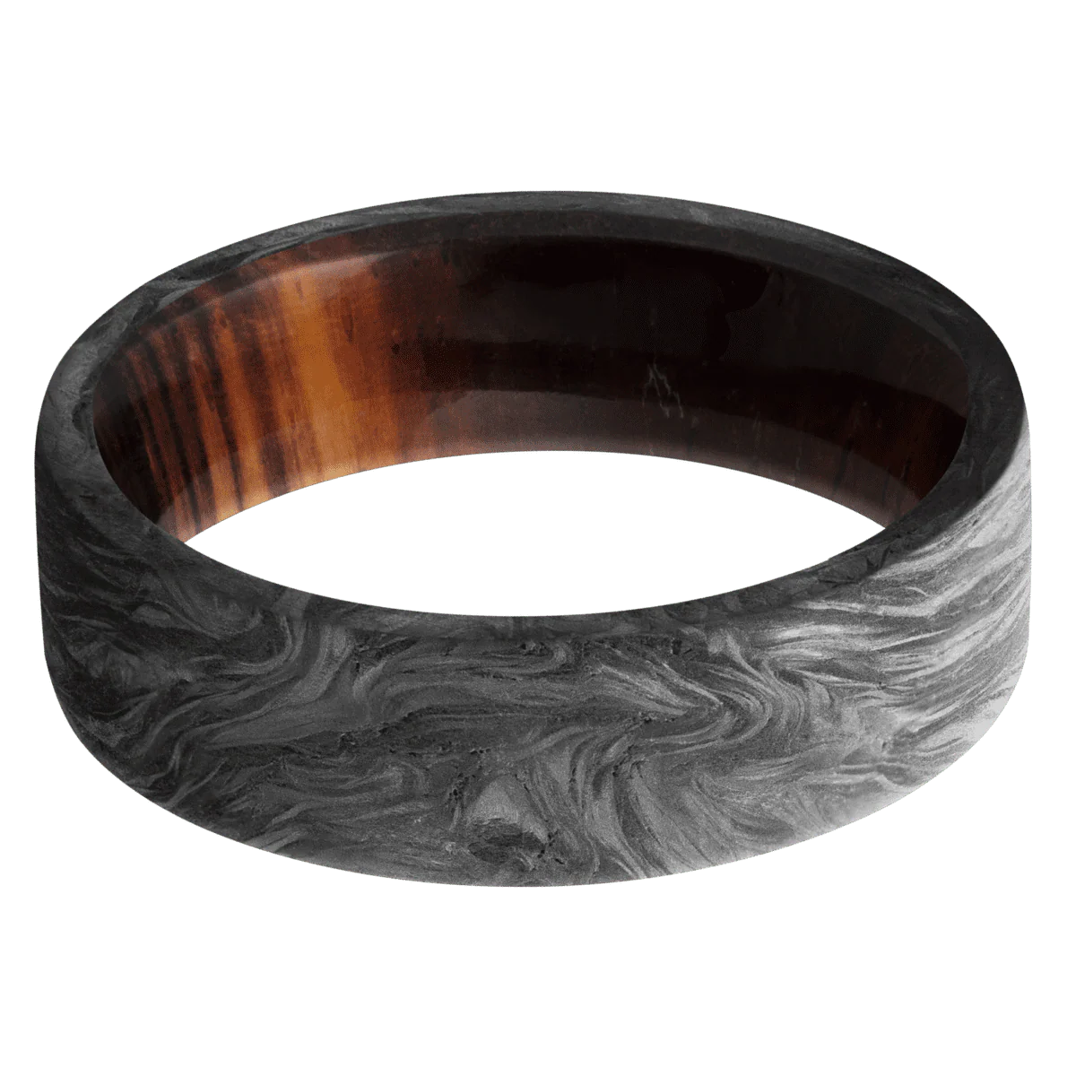 Forged Carbon Fiber + None Finish + Cocobolo - Image 3