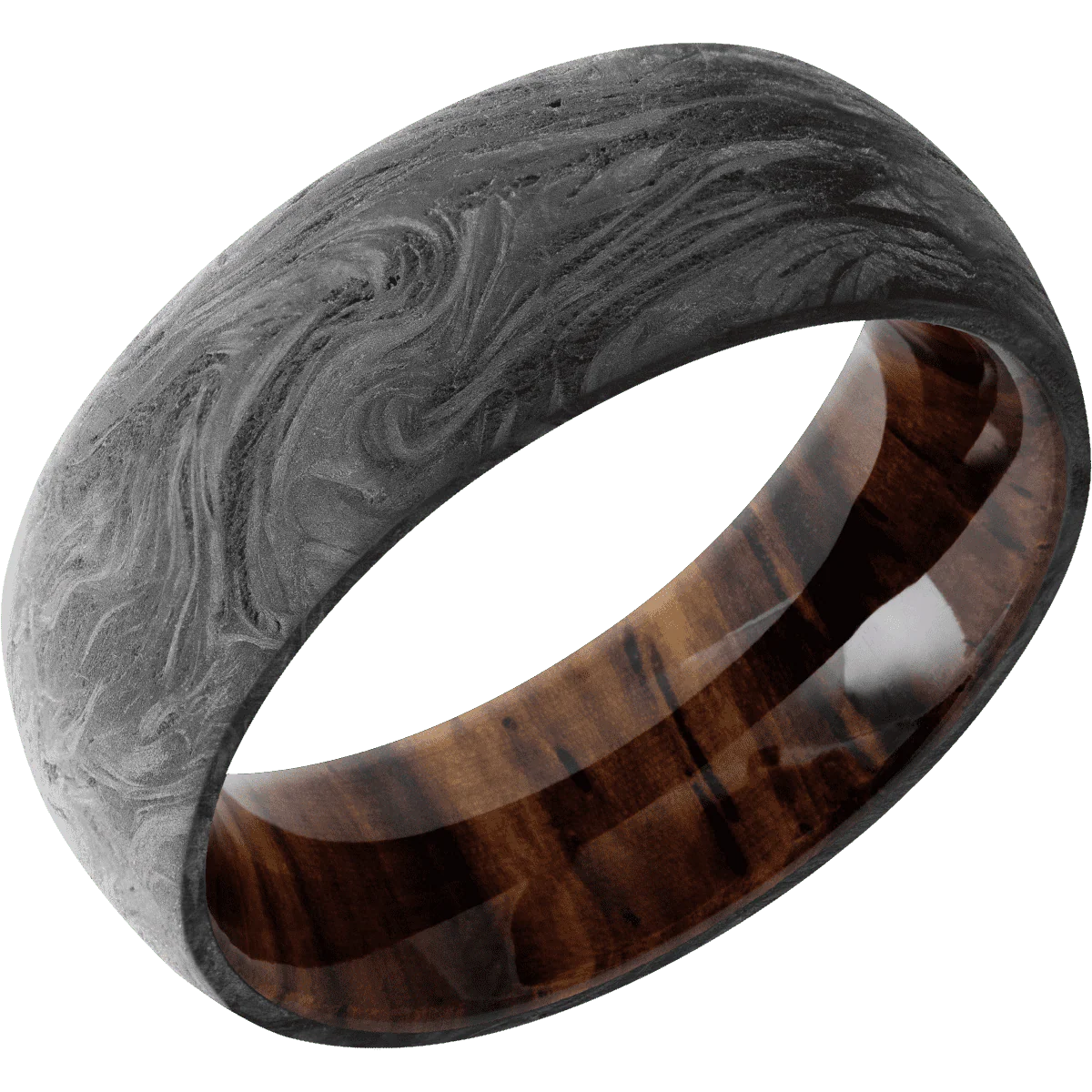 Forged Carbon Fiber + None Finish + Cocobolo - Image 2