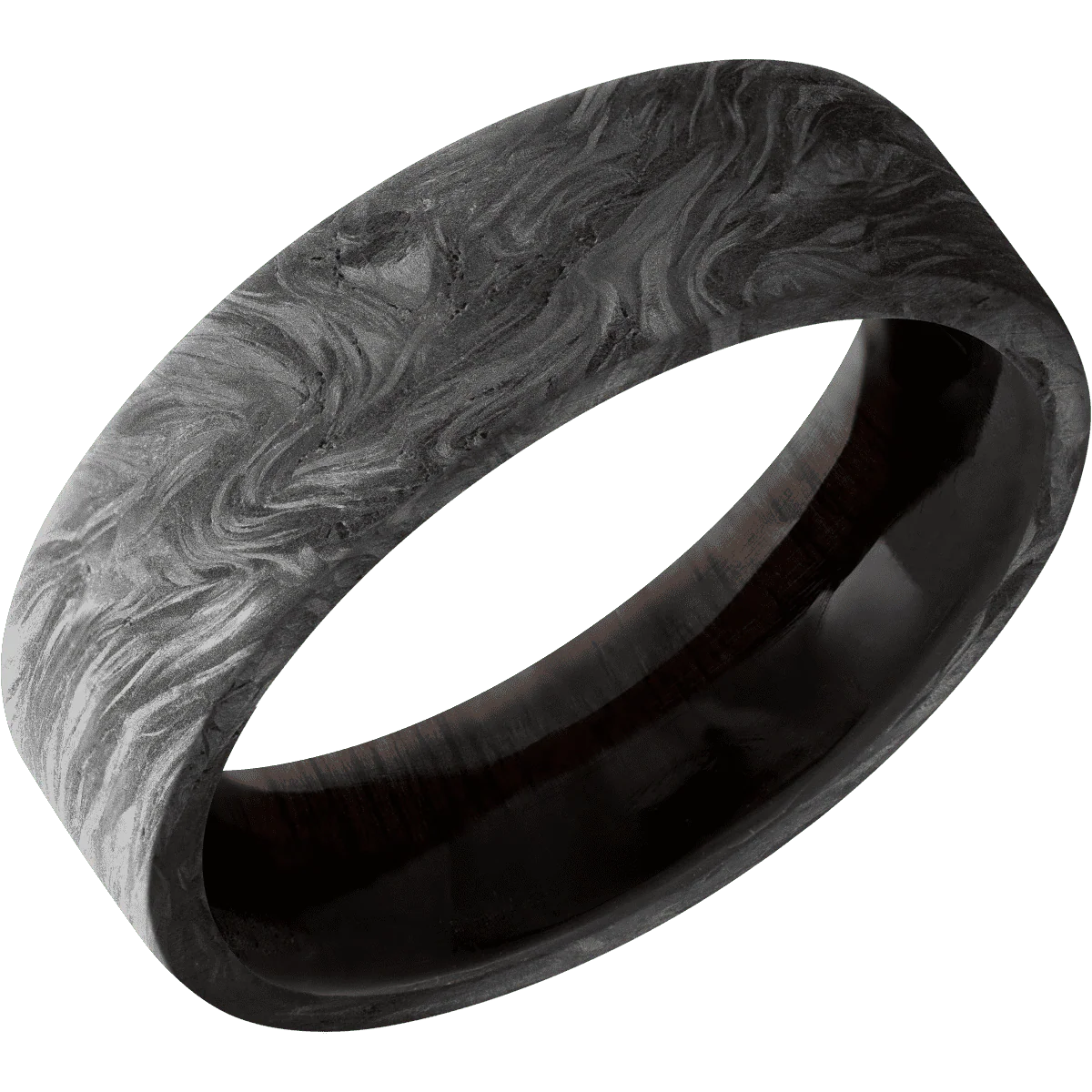 Forged Carbon Fiber + None Finish + Ebony - Image 2