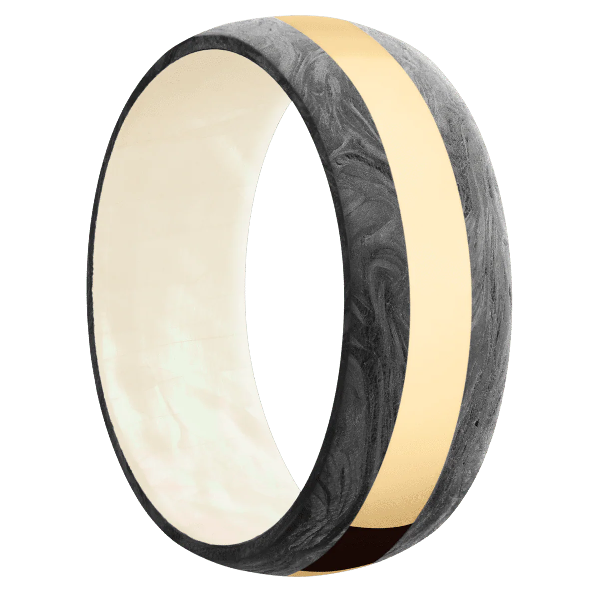 Forged Carbon Fiber + None Finish + Freshwater Mother of Pearl