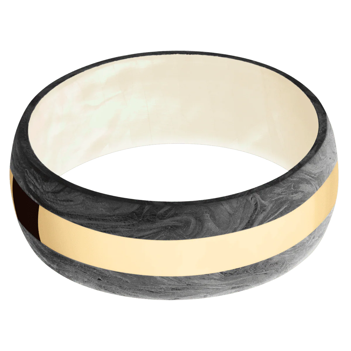 Forged Carbon Fiber + None Finish + Freshwater Mother of Pearl - Image 3