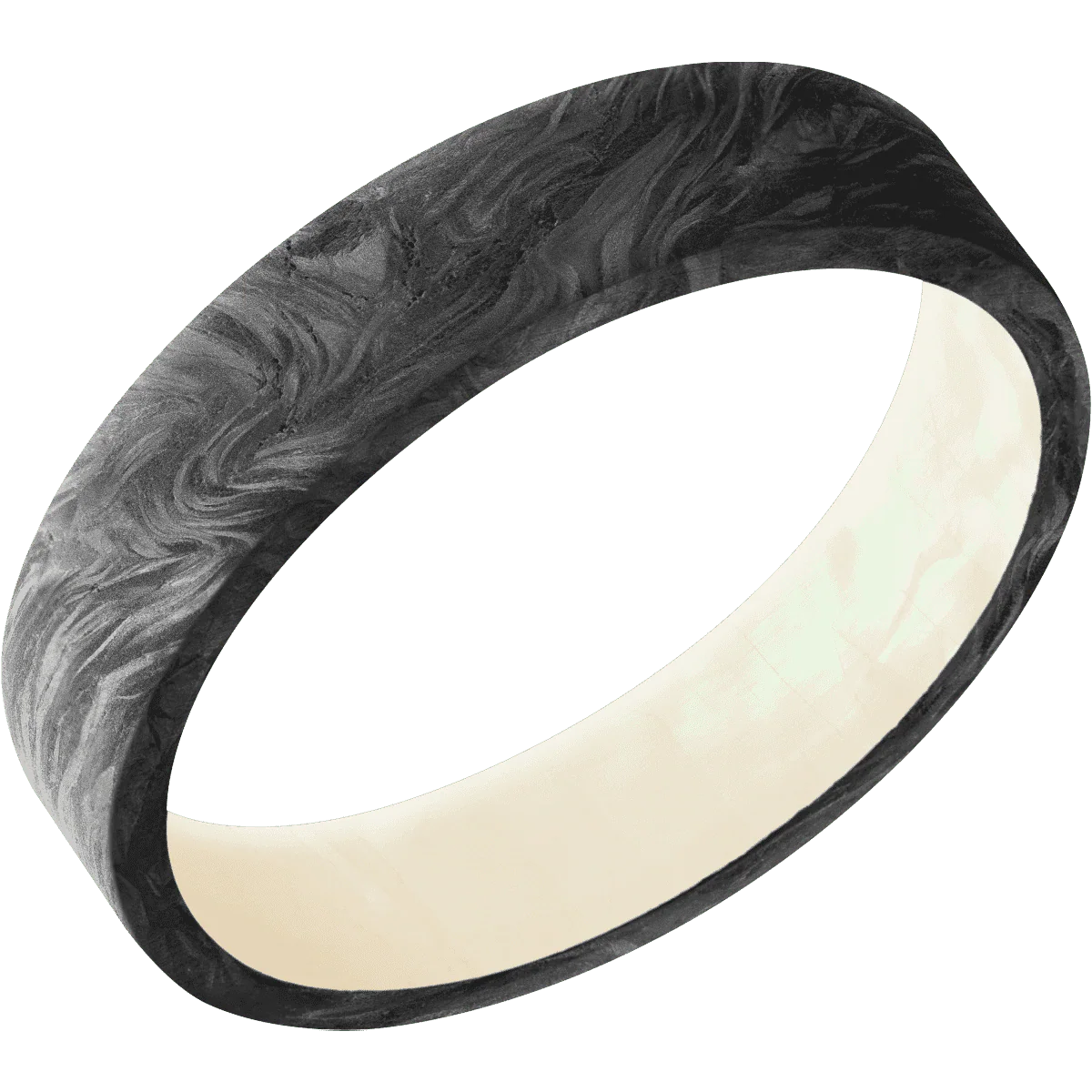 Forged Carbon Fiber + None Finish + Freshwater Mother of Pearl - Image 2
