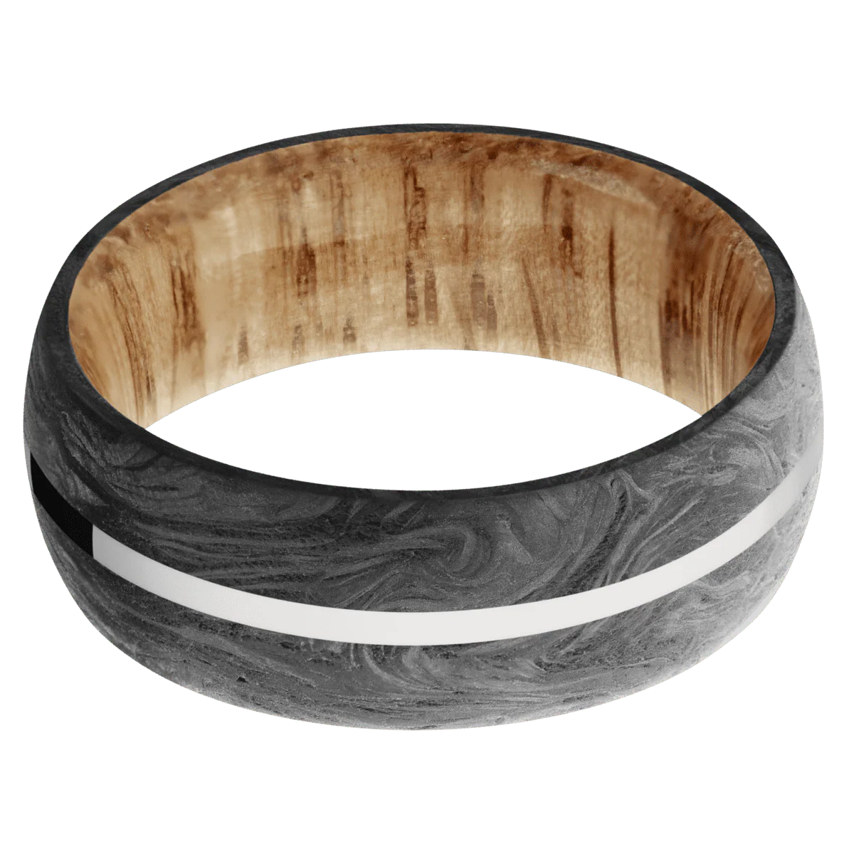 Forged Carbon Fiber + None Finish + Natural Oak - Image 3