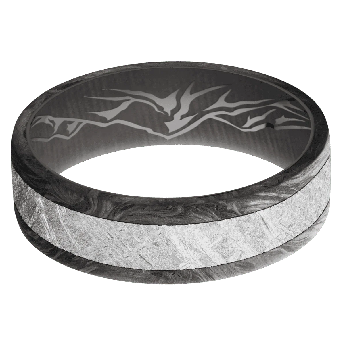 Forged Carbon Fiber + None Finish + Tantalum Noir - Image 3