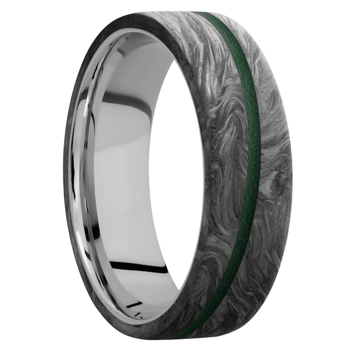 Forged Carbon Fiber + None Finish + Titanium