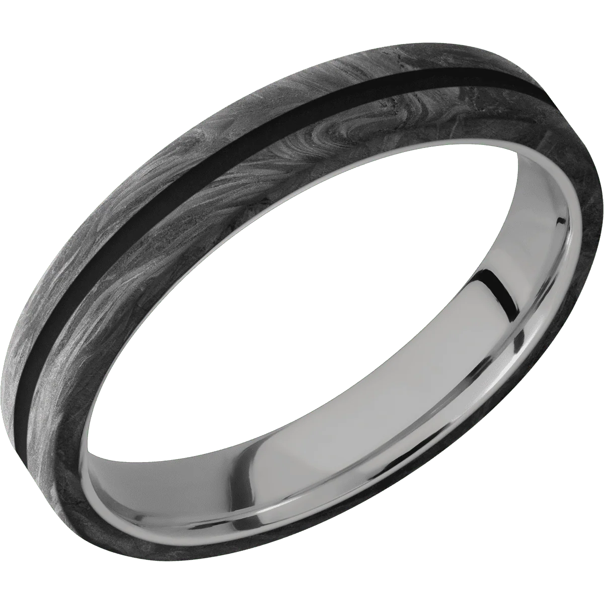 Forged Carbon Fiber + None Finish + Titanium - Image 2