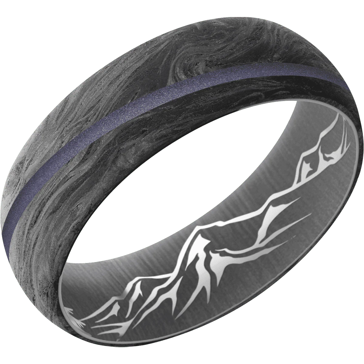 Forged Carbon Fiber + None Finish + Titanium - Image 2