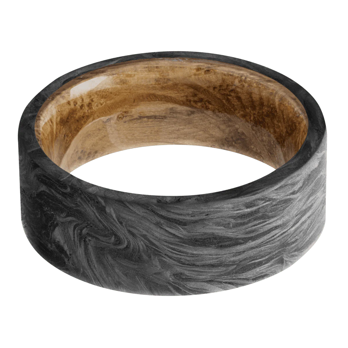 Forged Carbon Fiber + None Finish + Whiskey Barrel - Image 3