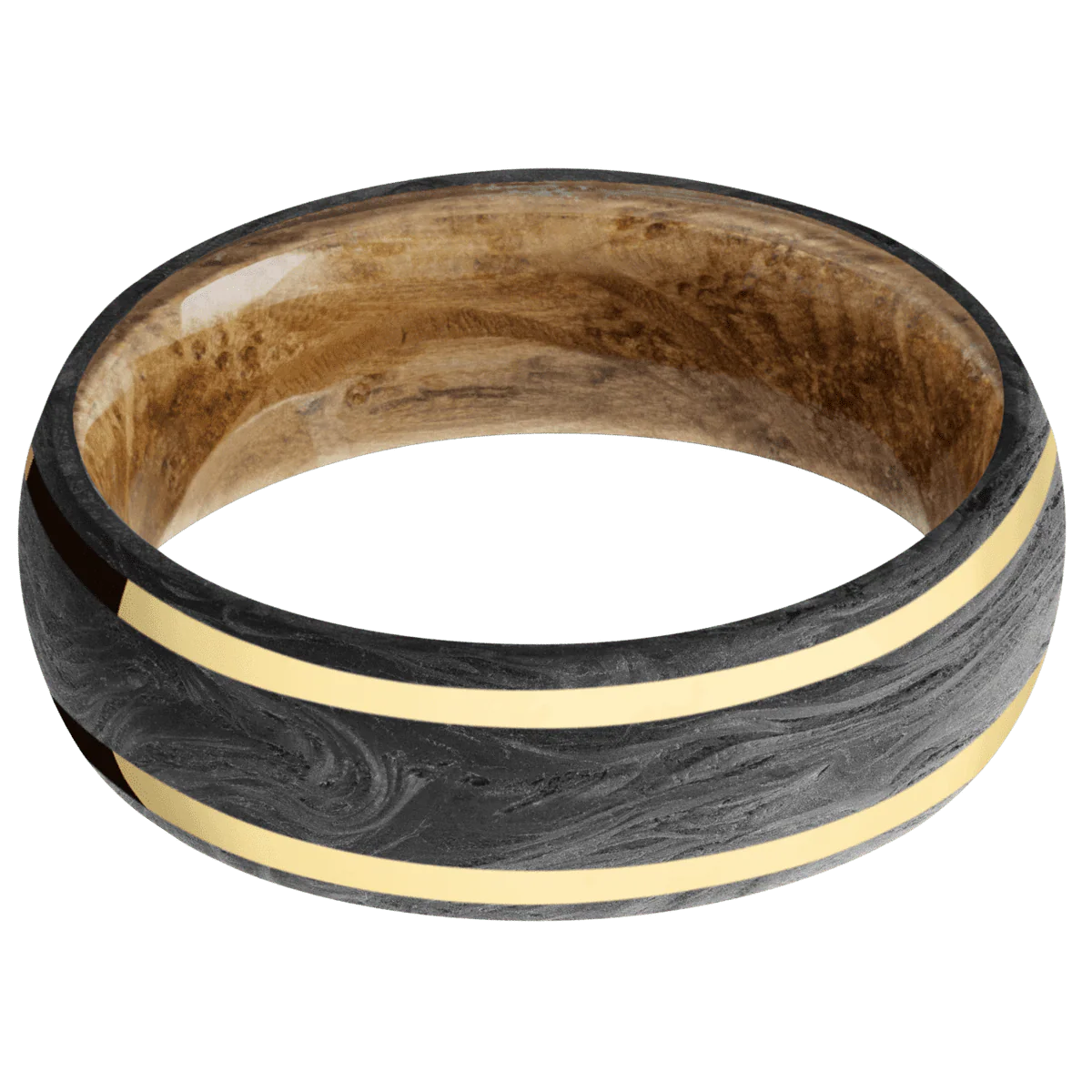 Forged Carbon Fiber + None Finish + Whiskey Barrel - Image 3