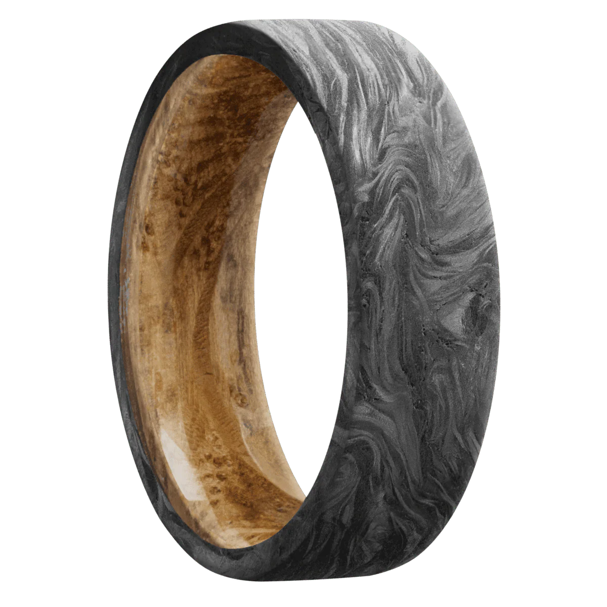 Forged Carbon Fiber + None Finish + Whiskey Barrel