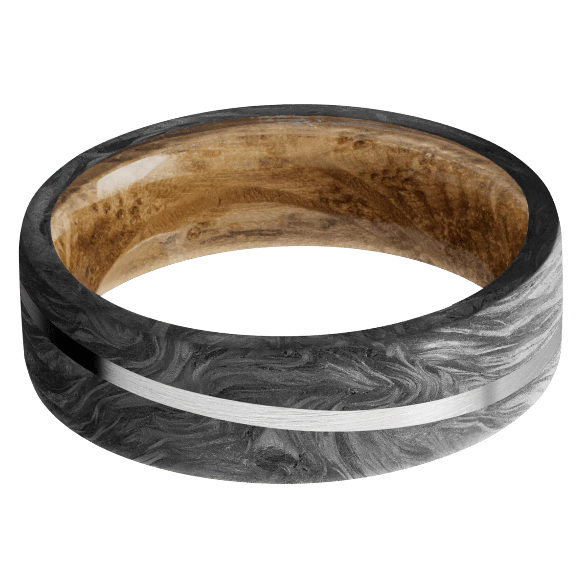 Forged Carbon Fiber + None Finish + Whiskey Barrel - Image 3