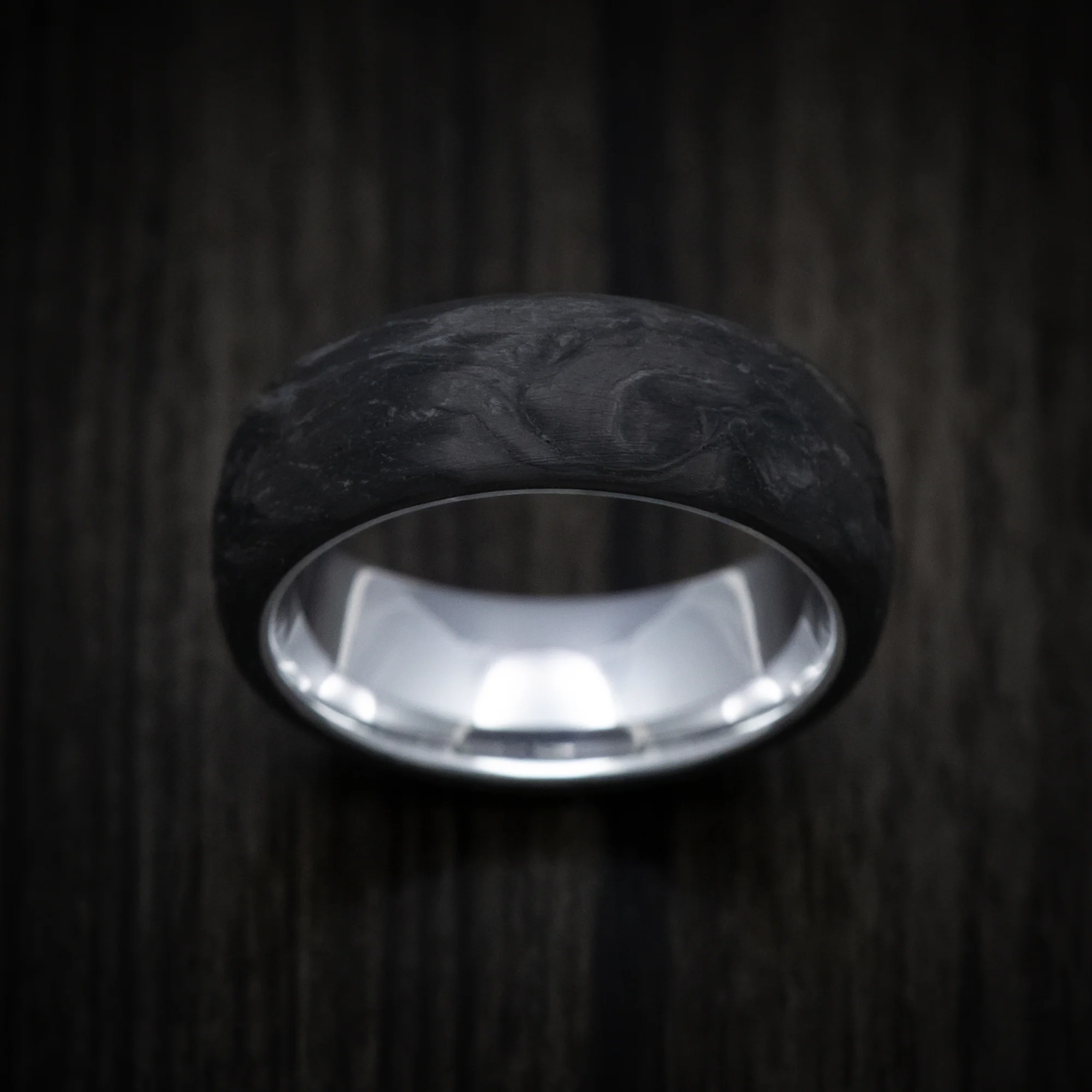 Forged Carbon Fiber Ring with Supercar Ron Authentic Hypercar Wheel Sleeve - Image 2