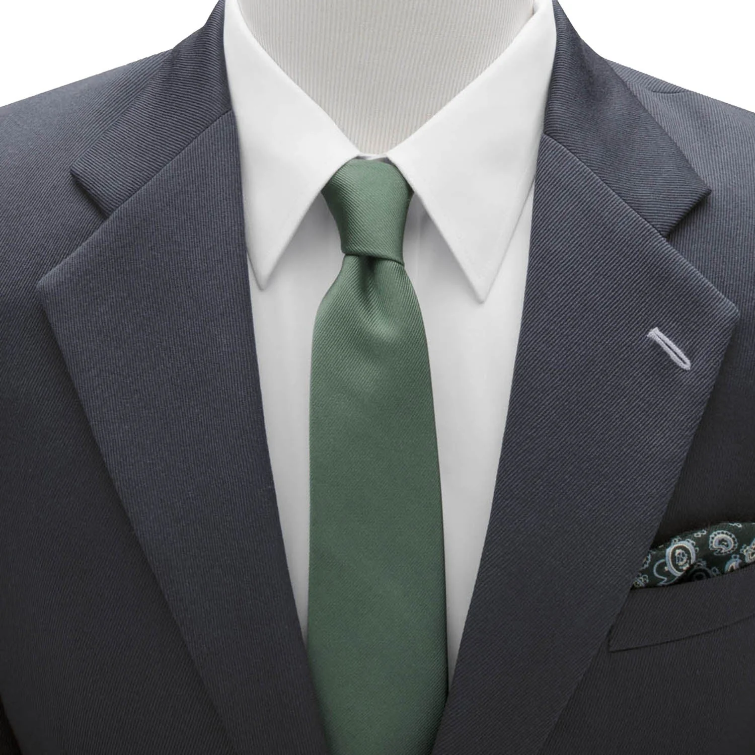 Game of Thrones Stark Direwolf Green Men's Tie - Image 2
