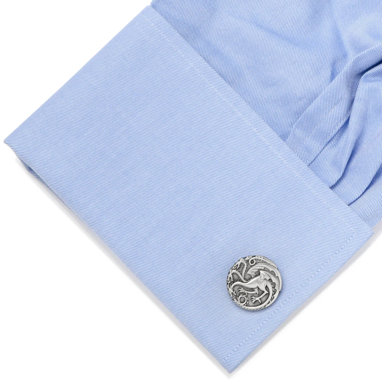 Game of Thrones Targaryen Three Headed Dragon Sigil Cufflinks - Image 3