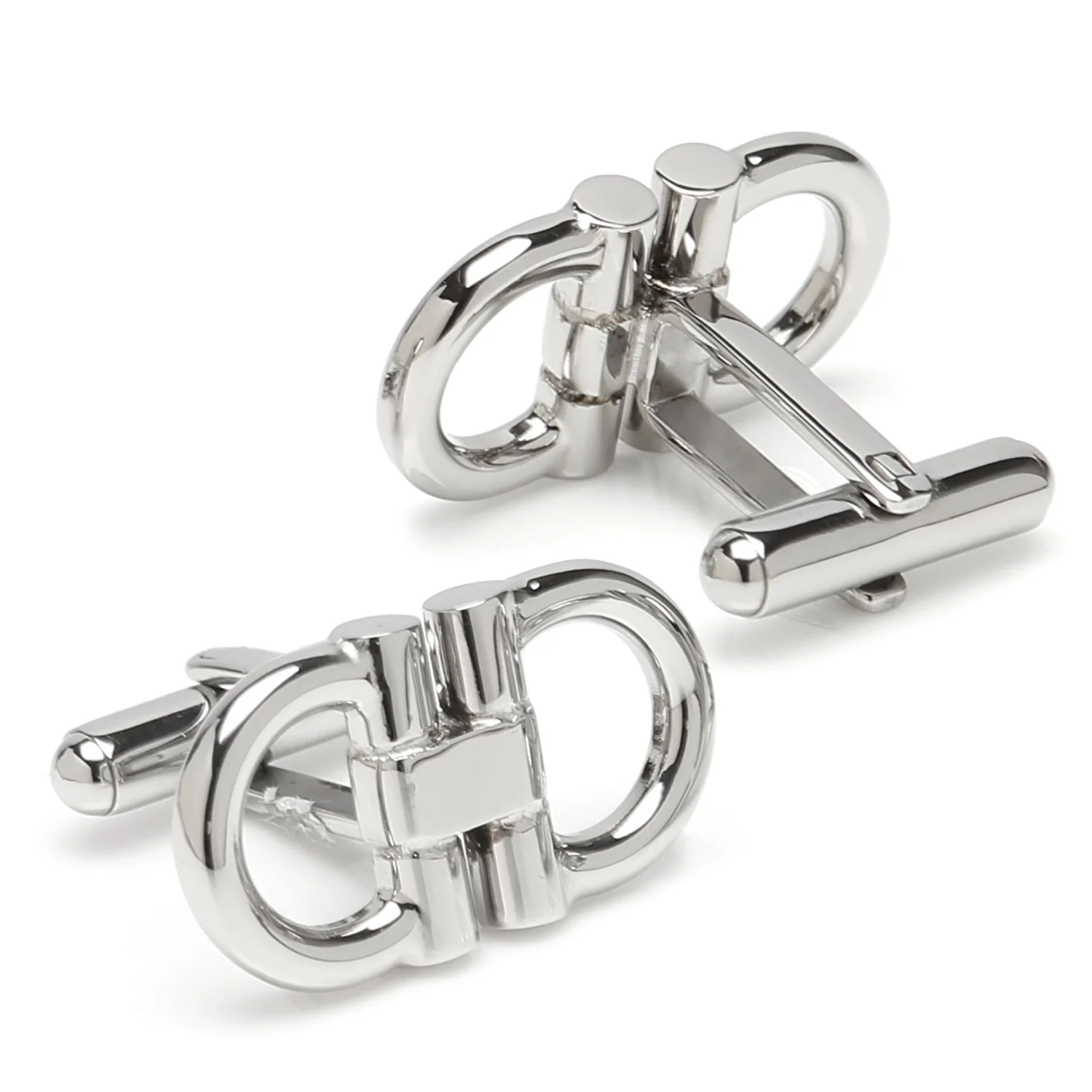 Horse Bit Stainless Steel Cufflinks - Image 2