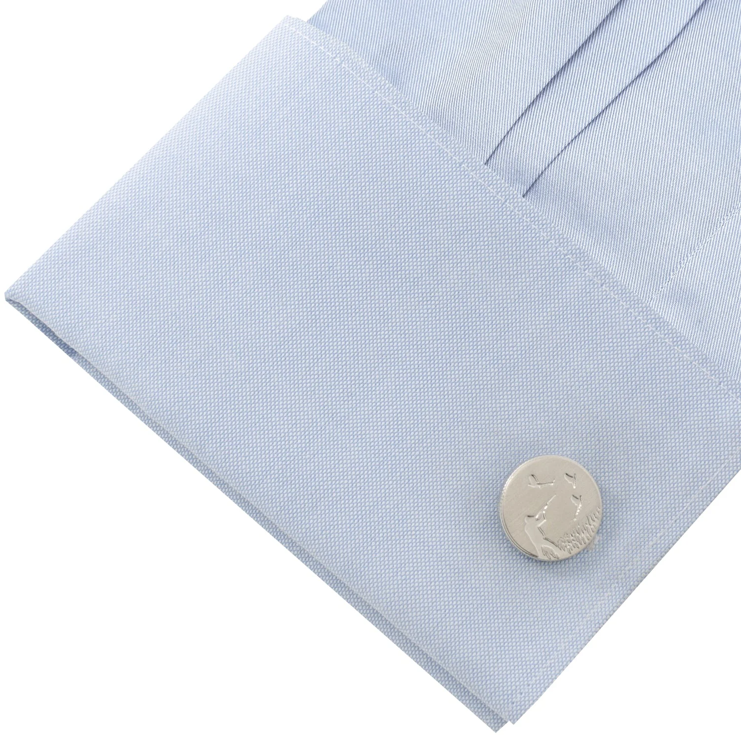 Hunter Silver Cufflinks - Image 4