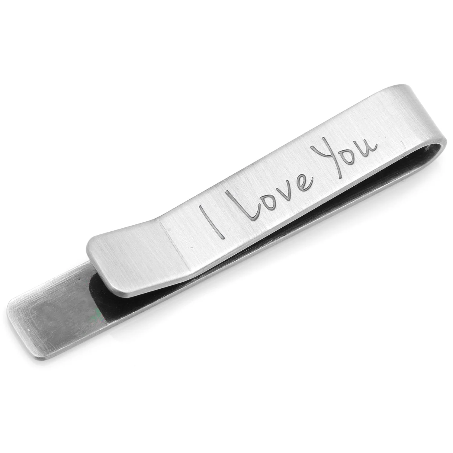 I Love You Hidden Message Tie Bar - Image 4