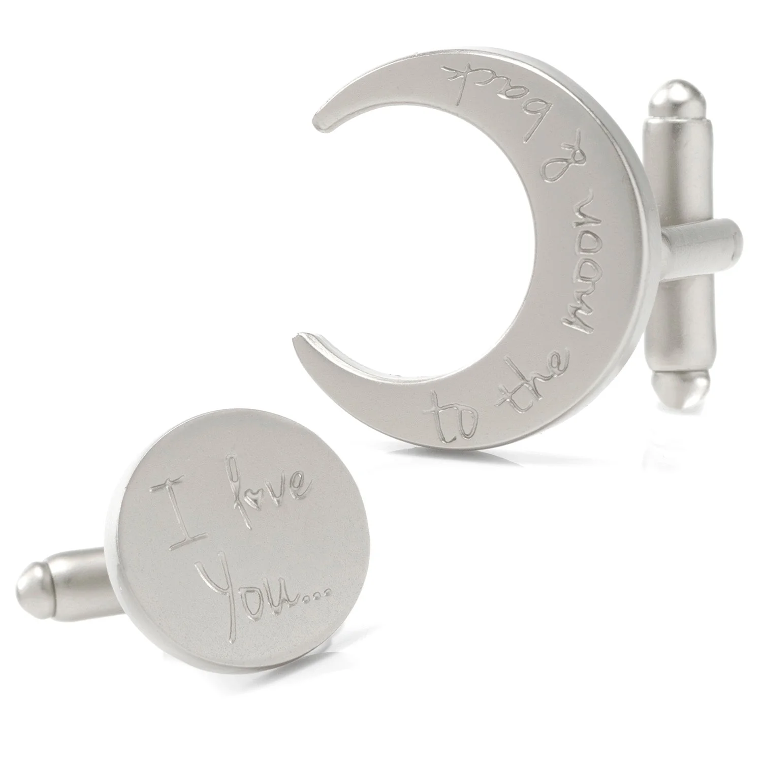 Love You to the Moon and Back Cufflinks - Image 2