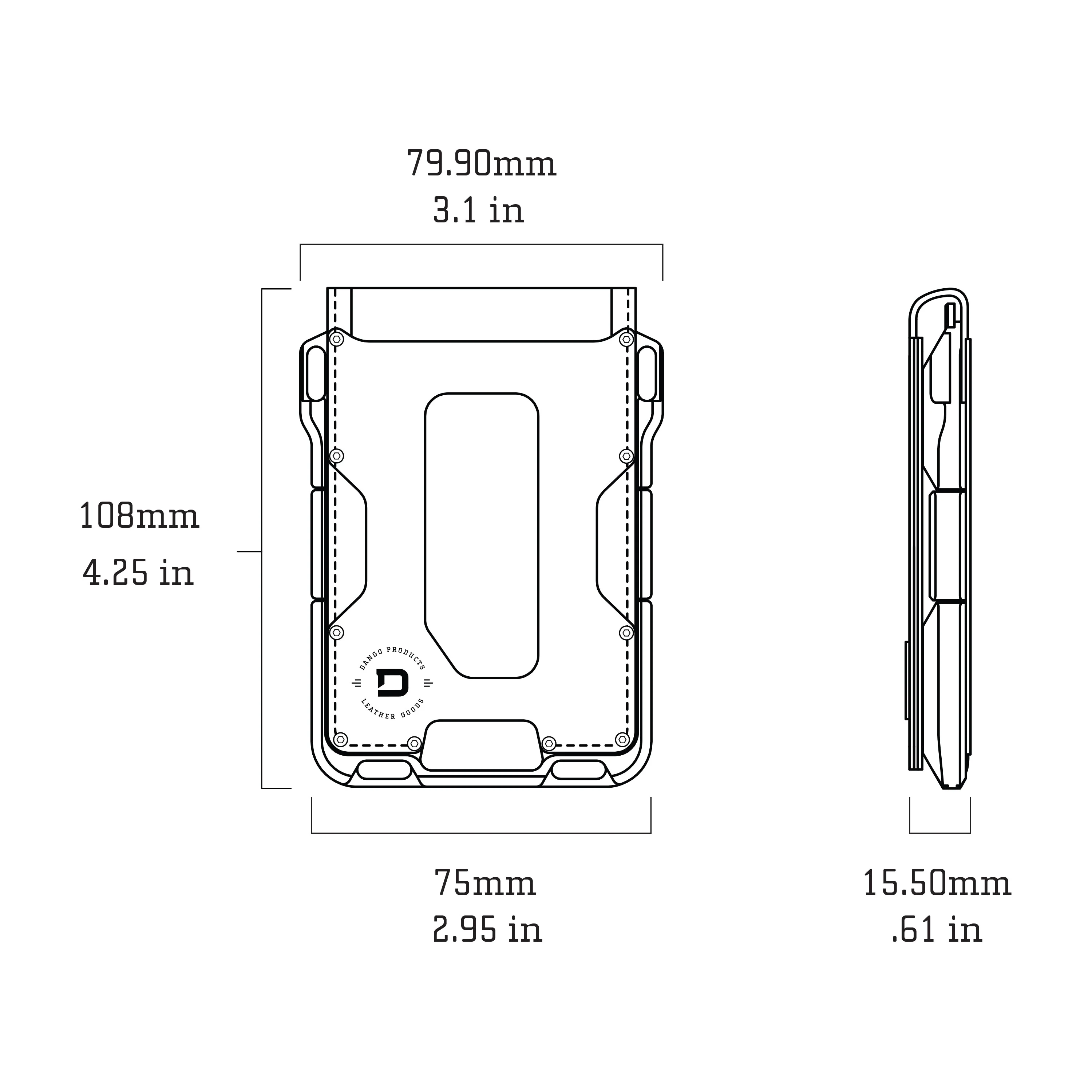 M1 MAVERICK™ BIFOLD WALLET - 4 POCKET BIFOLD LEATHER - Image 22