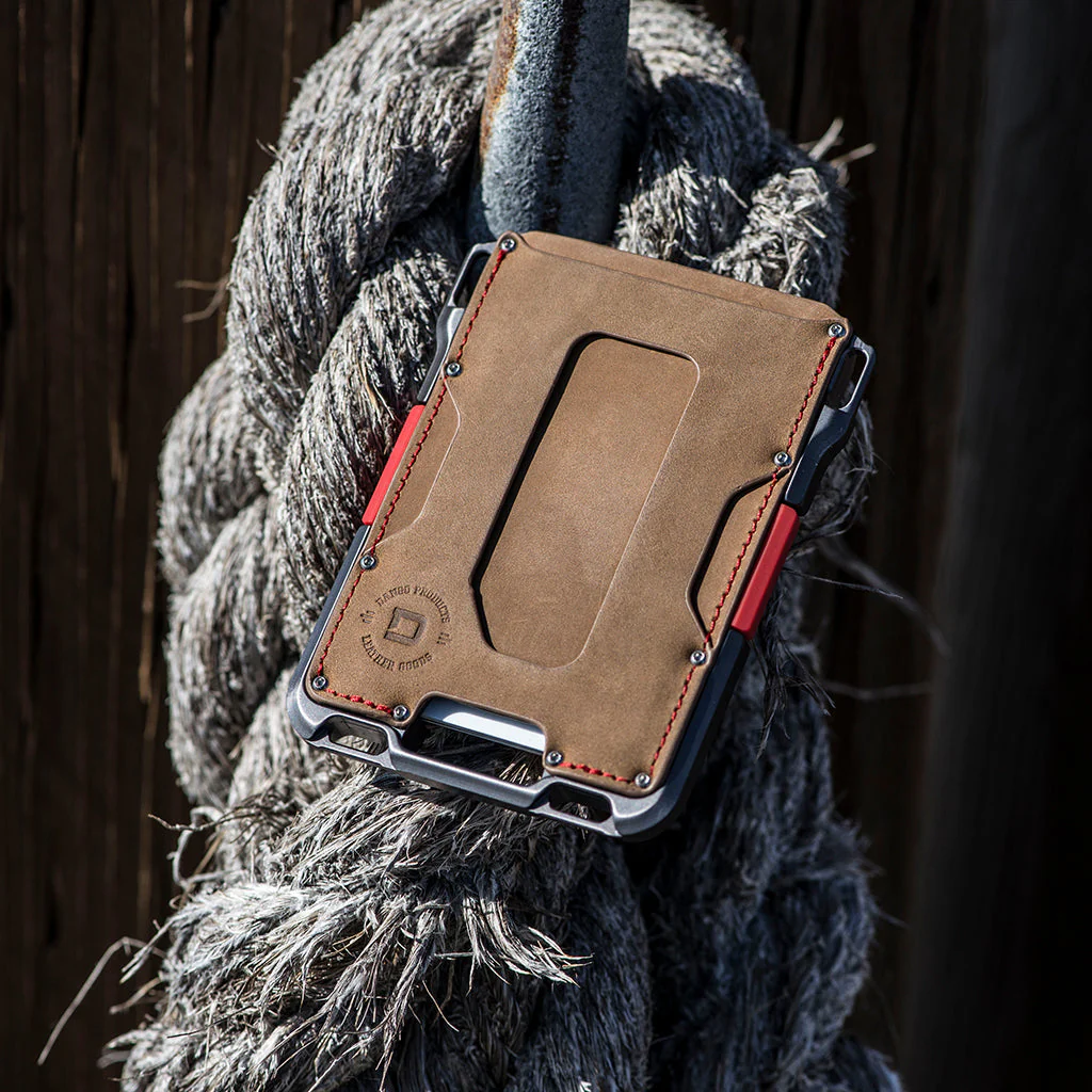 M1 MAVERICK™ WALLET - SPECIAL EDITION - SLATE GREY - SINGLE POCKET LEATHER - Image 6