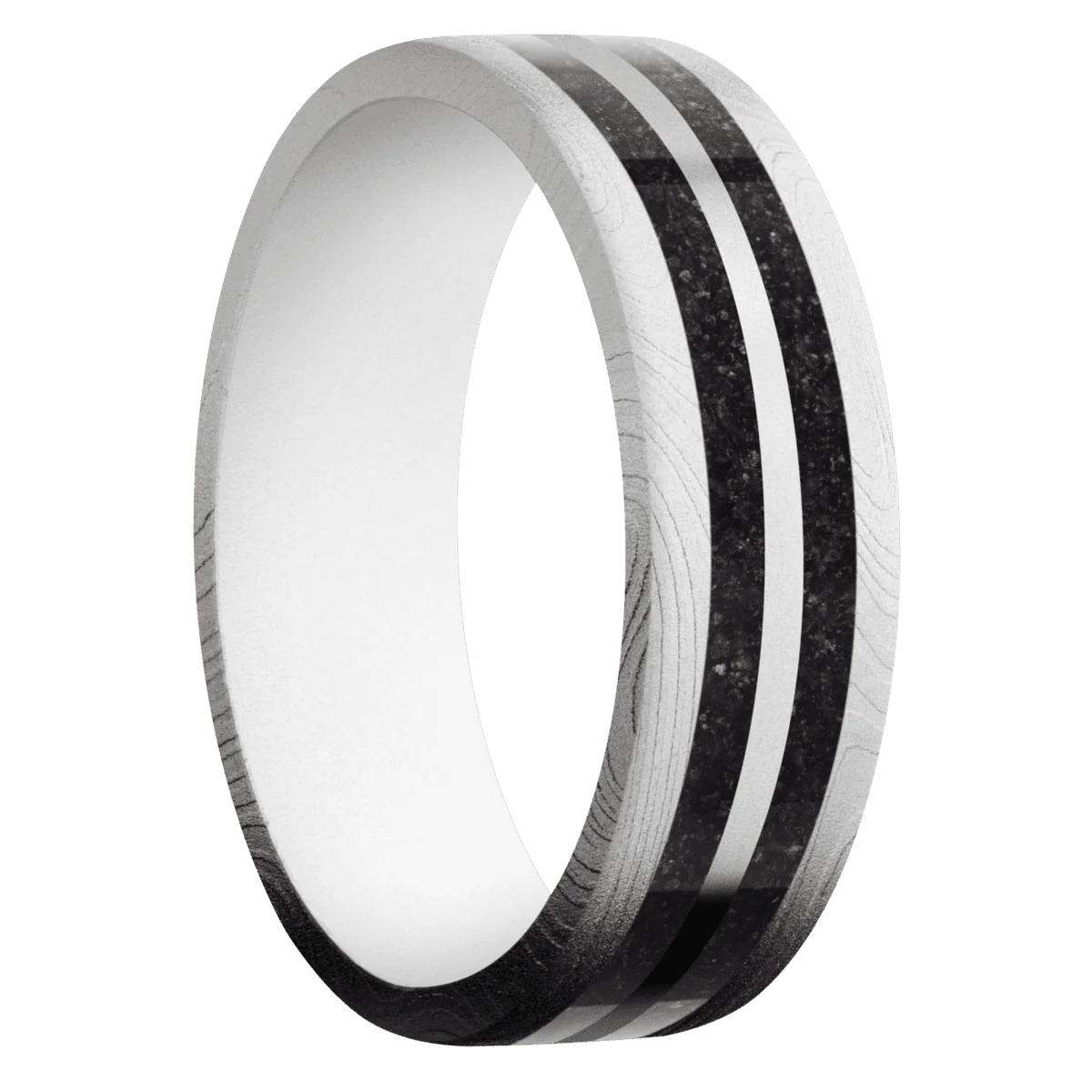 Marble + Bead Finish + White