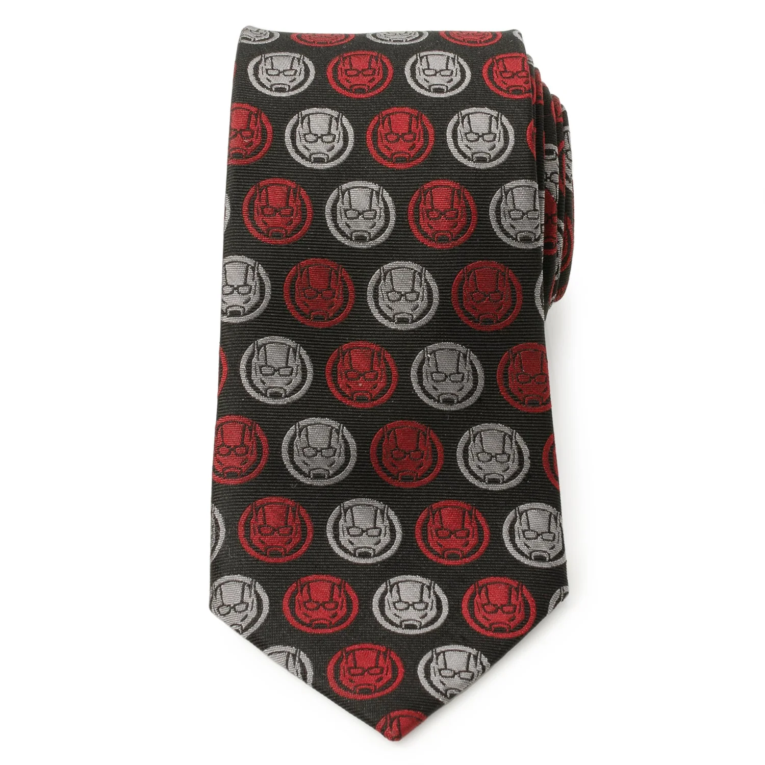 Marvel Ant-Man Red and Gray Charcoal Tie - Image 3