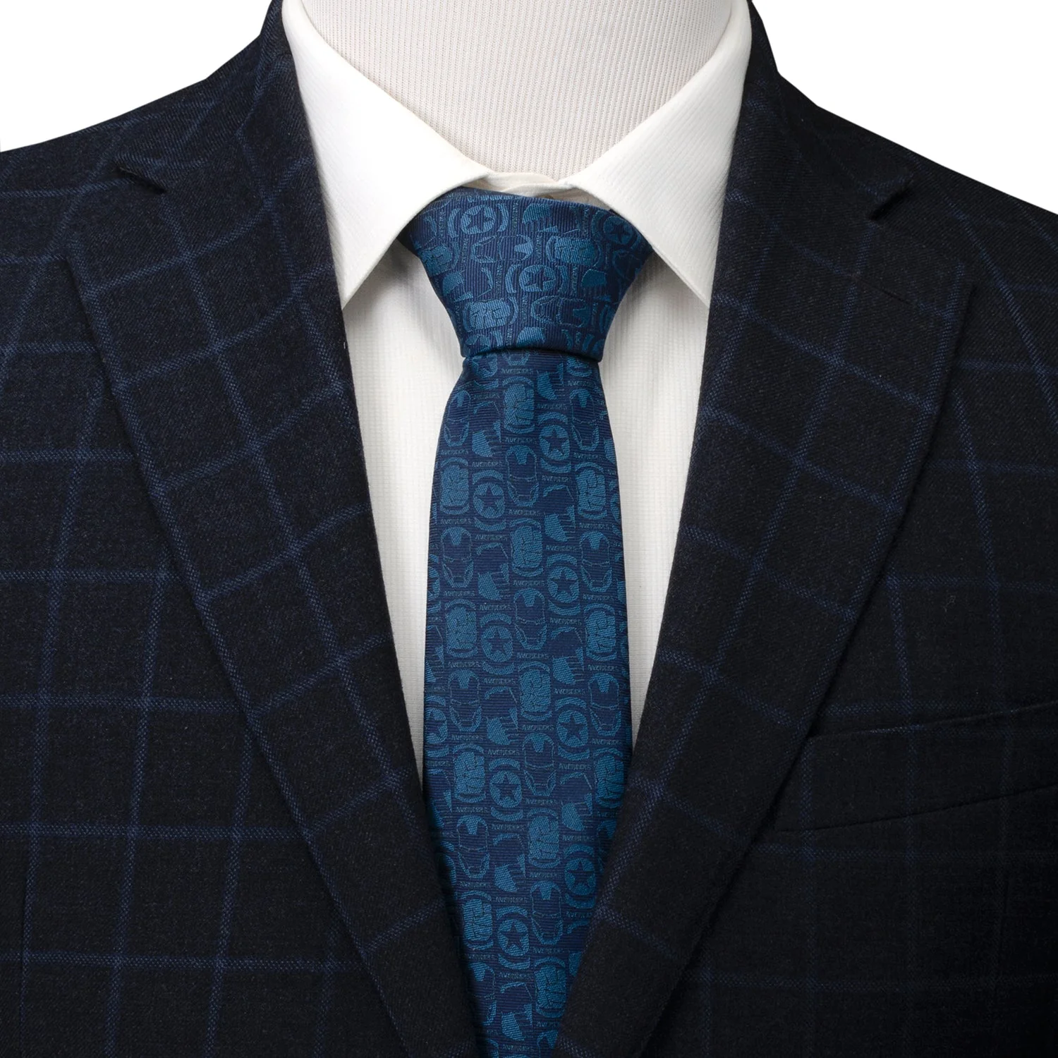 Marvel Avengers Men's Blue Tie - Image 2