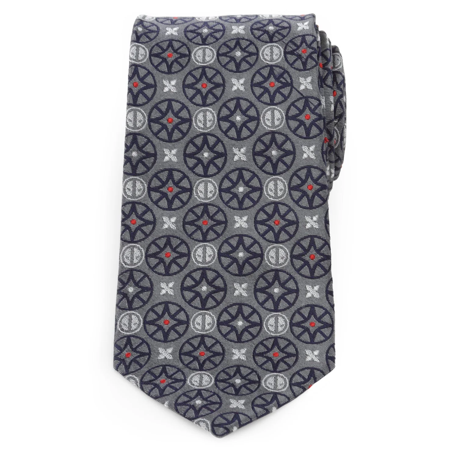 Marvel Deadpool Gray Men's Tie - Image 3