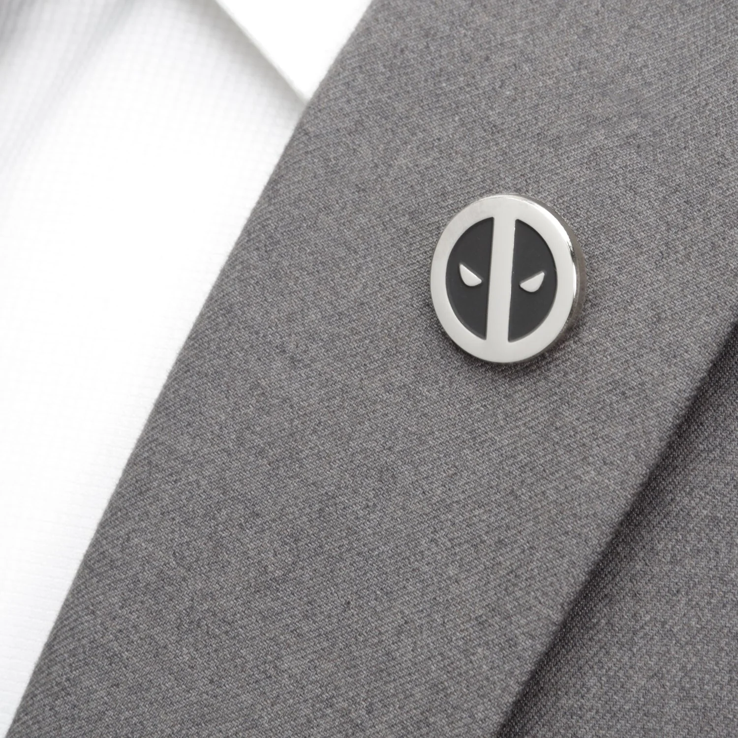 Marvel Deadpool Silver Mask Lapel Pin - Image 4