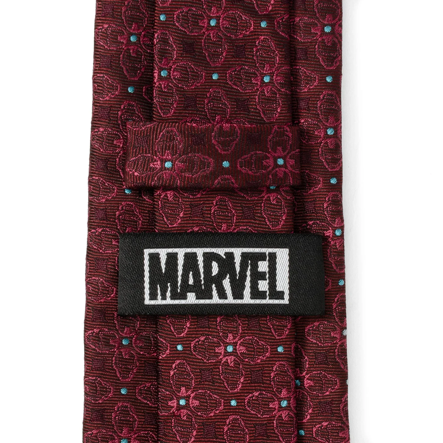 Marvel Iron Man Burgundy Multi Men's Tie - Image 5